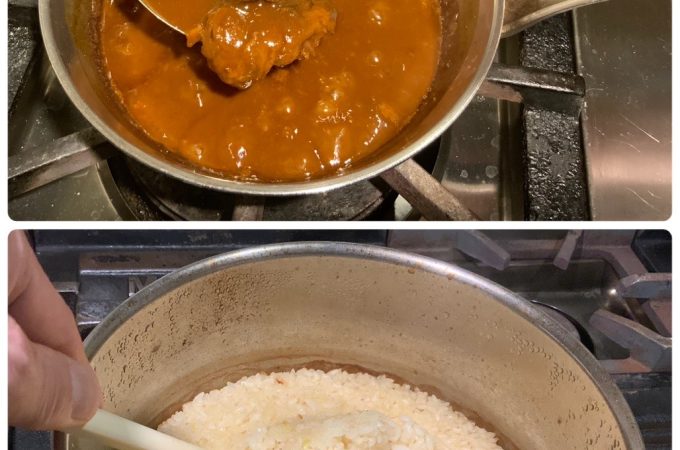 伊賀牛のカレー仕立て バターライス