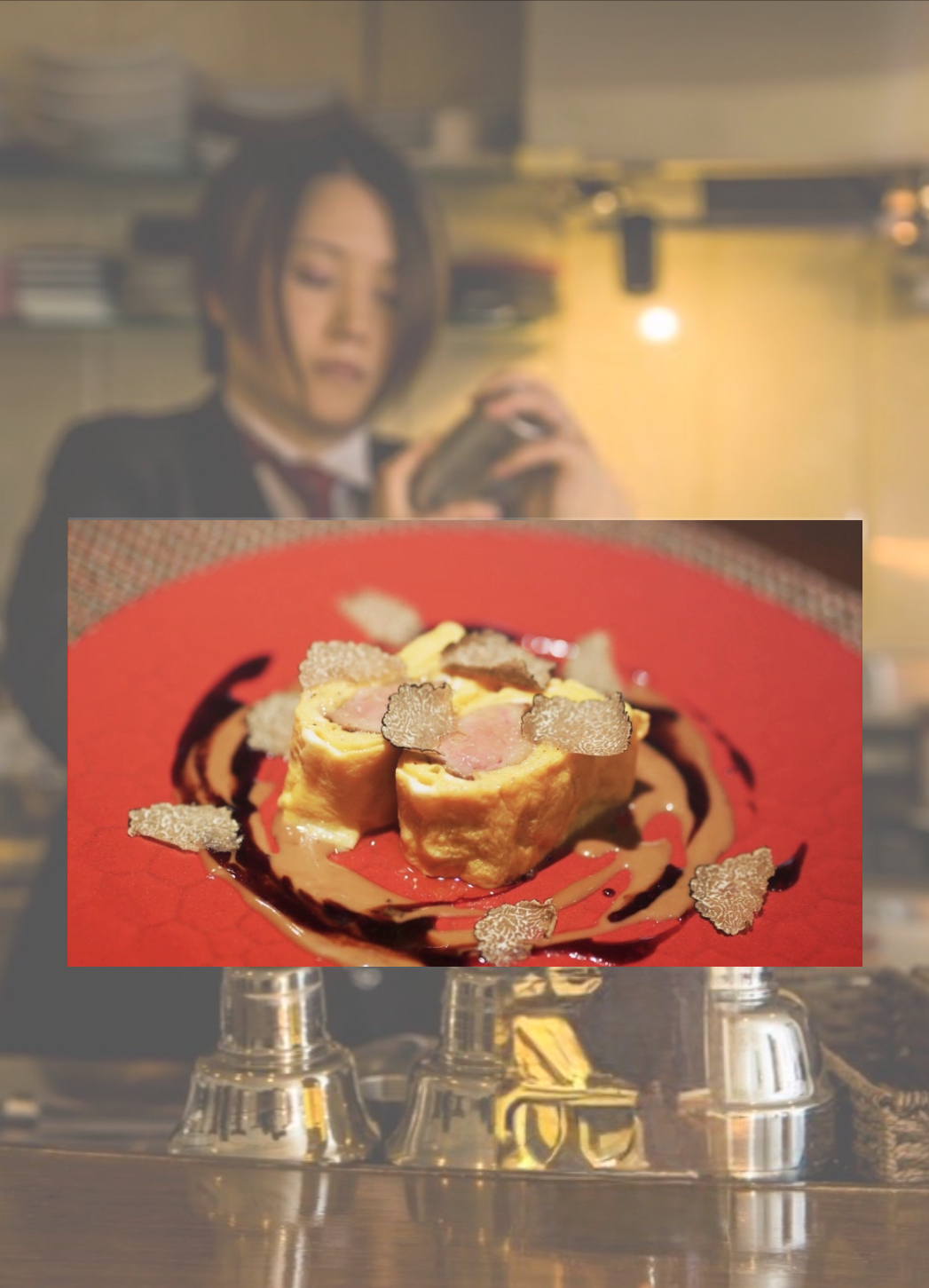 マダムとだし巻き